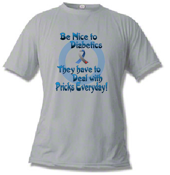 Be Nice Diabetes Awareness T Shirt
