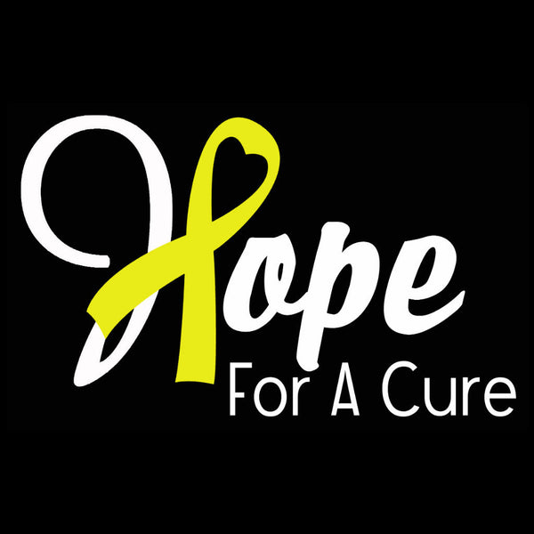 Hope Heart Ribbon Awareness Sticker