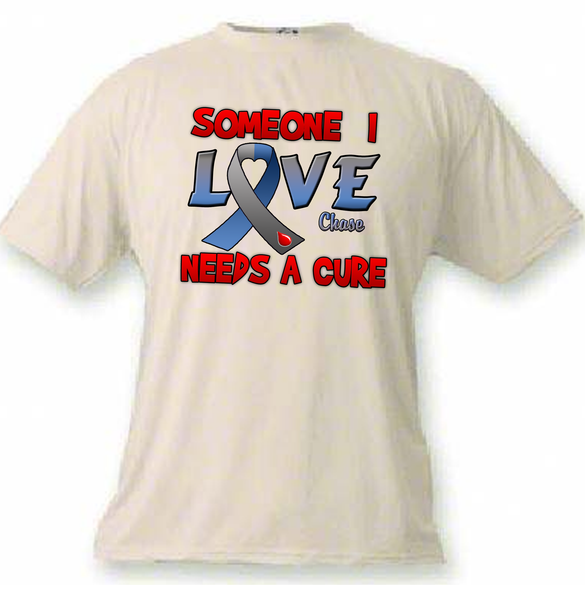 Someone I Love Needs a Cure Diabetes Awareness T Shirt