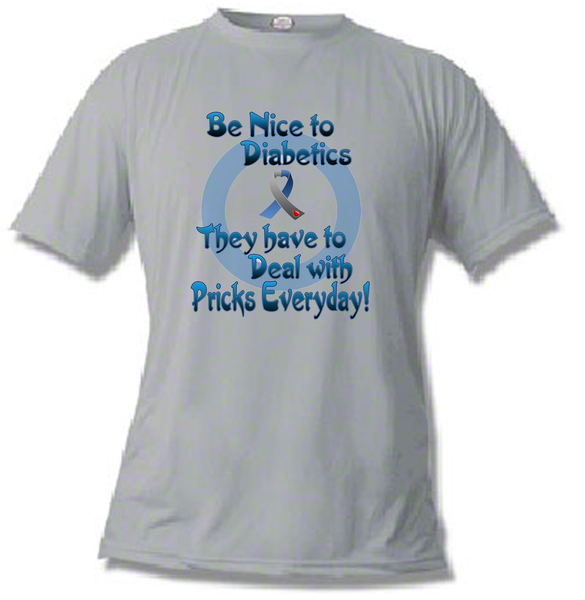 I AM A . . . Diabetes Awareness T Shirt My Hero Gear